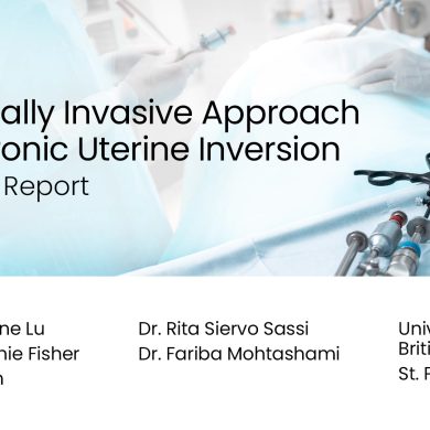 Minimally Invasive Approach to Chronic Uterine Inversion: A Case Report