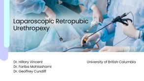 Laparoscopic Retropubic Urethropexy 11
